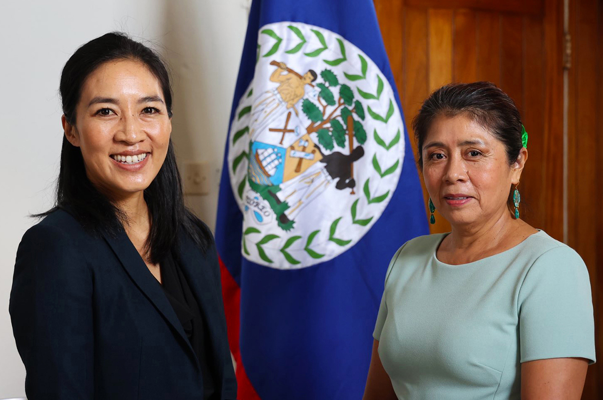 United States Ambassador Michelle Kwan Takes Up Her Post in Belize